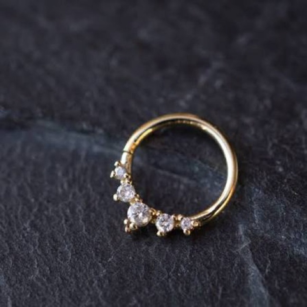 Tawapa 5/16” 18g CZ Continuous Ring